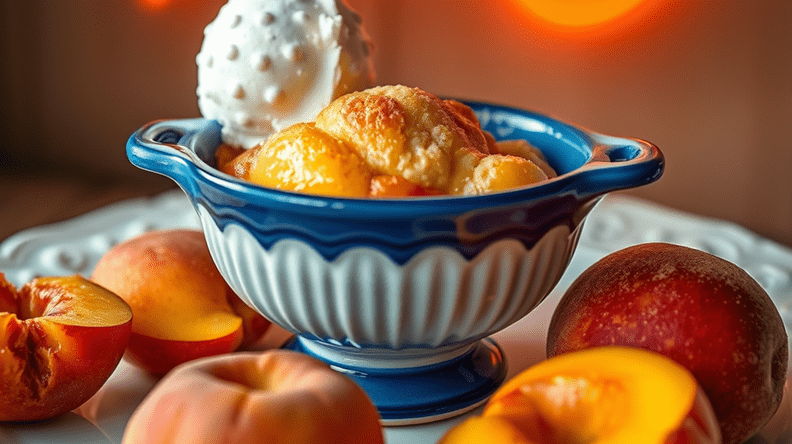 Easy Peach Cobbler Recipe with Cake Mix 2025